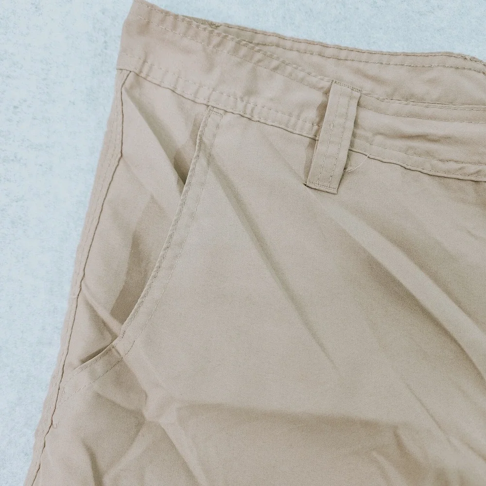 Magellan Outdoors Cargo Shorts Men 38 Tan Fishing Water Repellent 6-Pocket Sport